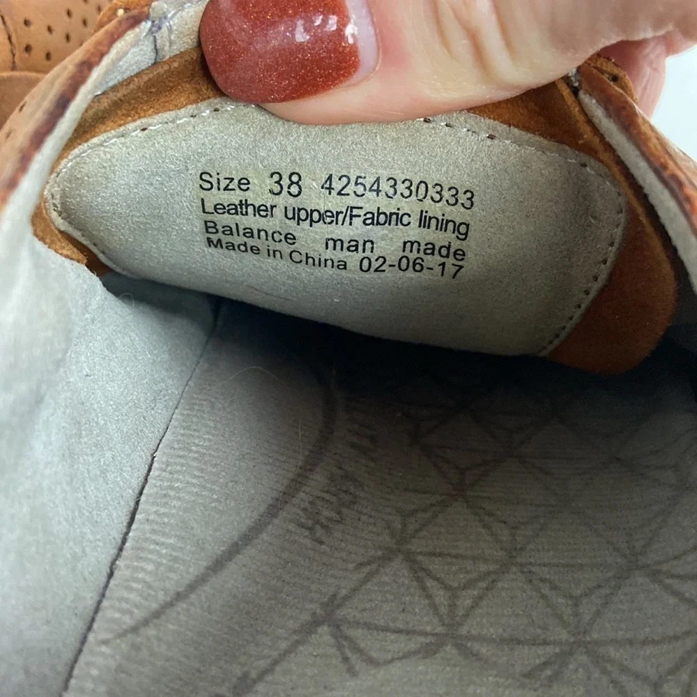 Dansko Christina Leather Nubuck Lace Up Sneaker